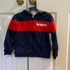 Patriots 4t kids lightweight jacket